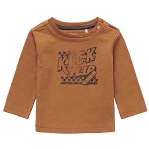 Noppies Baby Baby-jongens T-shirt Jystrup T-shirt met lange mouwen, Rubber - P646, 68 cm