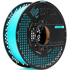 3DFILS PLA-filament voor 3D-printers, Neat Winding esFil MAX: 1,75 mm, 1 kg, turquoise