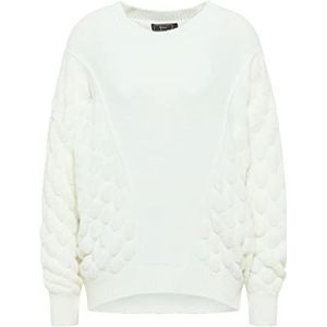 Sookie Gebreide damestrui 11019568-SO01, wolwit, XL/XXL, wolwit, XL/XXL