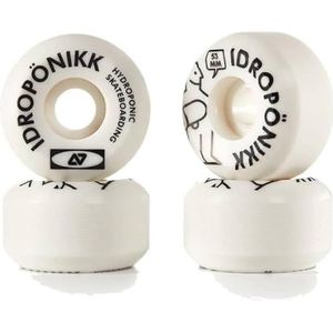 Centrano Unisex - Hydroponic skateboard wielen voor volwassenen, wit, 54 mm