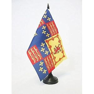 Koninklijke tafelvlag Verenigd Koninkrijk 1603-1689 21x14cm - KLEINE VLAGGEN Britse Koningen 14 x 21 cm - AZ VLAG
