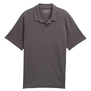 Tom Tailor Denim - Poloshirt - Effen - Katoenmix - Relaxed Fit