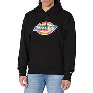 Dickies Big & Tall Men's Tricolor DWR Pullover Fleece, Knit Black, 3X