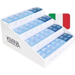 KMINA - Pilulier Semaine 7 Jours - Grote Capaciteit - Medische Organisatie