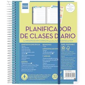 Finocam - Spaans dagboek voor klassenonderwijs, bladgrootte 4. (155 x 212 mm)