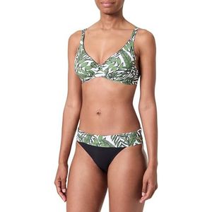 Bikiniset met beugel, tropische print, Meerkleurig, 36