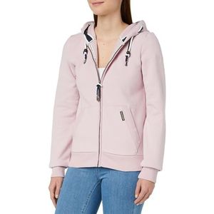 yuka Dames sweatjack 34613743-YU01, roze, S, roze, S