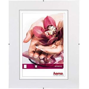 Hama Fotolijst ""Clip-Fixe"" (zonder rand, 40 x 50 cm, antireflex) wit