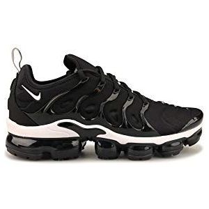Nike Air Vapormax Plus hardloopschoenen voor heren, Zwart Zwart Wit 11, 44.5 EU