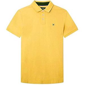 Hackett London Poloshirt met zwemrand voor heren, Mango, M