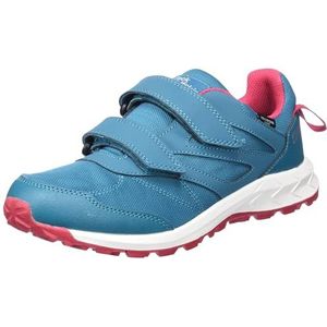 Jack Wolfskin Uniseks Kind WOODLAND TEXAPORE LOW VC K Low-top, Turkoois Roze, 40 EU