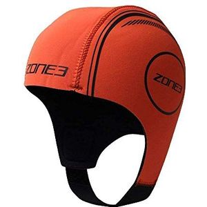 Zone 3 Neopreen triatlon badmuts, oranje, S