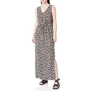 VERO MODA VMEASY SL Tank Maxi Dress R1 WVN GA Damesjurk, Ierse crème/Aop: dina, S