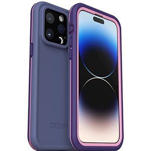 OtterBox FRE-serie waterdicht hoesje met MagSafe (ontworpen door LifeProof) voor iPhone 14 Pro Max (ALLEEN) - Valor (paars)