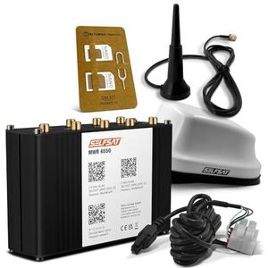 SELFSAT - MWR 6550 - WLAN-router - Wit - Tot 3,4 Gbps - Inclusief 5G Antenne