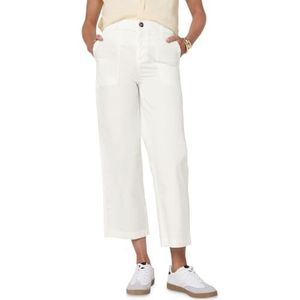 Street One Studio Dames Straight Legs in Wit, in size: 32