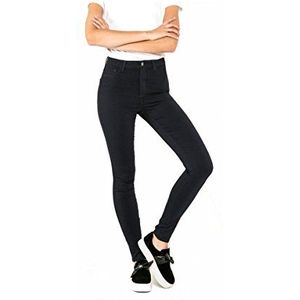 PIECES dames Pcfive Betty Jeggings Blk Wash/Noos Skinny Jeans