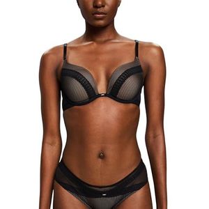 ESPRIT Push-up-beha voor dames, zwart, 75B