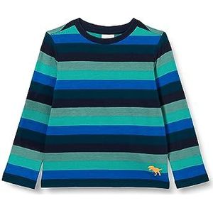 s.Oliver Junior T-shirt voor jongens, lange mouwen, blauw 104, blauw, 104 cm