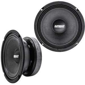 Earthquake Sound PR-EQ6S8 6,5 inch 8-ohm stoffen surroundluidsprekers - verzegelde mand, maximaal 200 watt (paar)