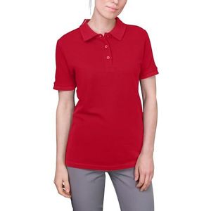HRM - Luxury Stretch - Poloshirt - Rood - Korte Mouwen - 4XL