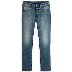 Scotch & Soda Ralston Regular Slim Fit Jeans voor heren, Live And Dark 6824, 29W x 34L