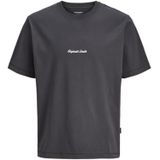 JACK & JONES Jornorrebro Emb Tee Ss Cn Noos Jnr, asphalt, 140