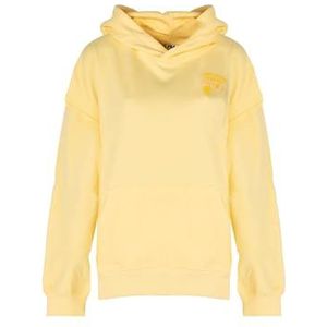 FILA BAKUM oversized hoodie voor dames, pale banana, L, geel (pale banana), L