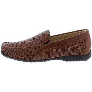 Sioux GIUMELO, mocassin heren, cognac, 50 EU, Cognac, 50 EU