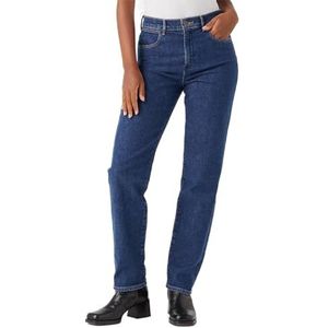 Wrangler Straight Jeans voor dames, Dark Turn, 31W x 30L