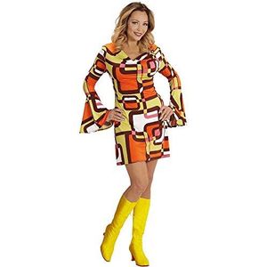 Widmann - Kostuum Disco Style jaren '70, Tubes, jurk, Dancing Queen, carnavalskostuums, carnaval