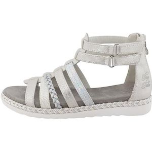 Tom Tailor 7470090006 sandalen, zilver, 35 EU, zilver, 35 EU