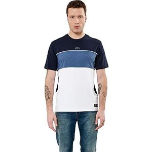Kaporal Seba T-shirt, Navy, S, heren, Marine, S