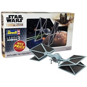 Revell 06782 Star Wars: The Mandalorian Outland TIE Fighter™ (3 mogelijke bouwconfiguraties) Schaal 1:65 Ongebouwd/onbeschilderd plastic modelbouwpakket