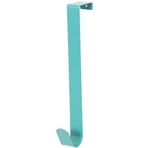 Compactor Solo Steel Over Deur Gemakkelijk Bereik Hanghaak, Turquoise, roestvrij staal, 5,5 x 3 x 29 cm, Productcode RAN7138