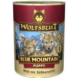 Wolfsblut Blue Mountain Puppy 395 g, 6 stuks