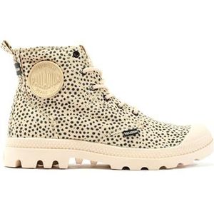 Palladium Pampa Hi Safari Sneakers voor dames, Beige, 39 EU