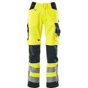 Mascot 15579860-17010-76C48 Broek Kendal Maat L76cm/C48 in Geel/Zwart-Blauw