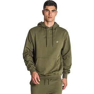 Gianni Kavanagh Green Essential Scorpio Hoodie Hooded Sweatshirt voor heren, Groen, XXL
