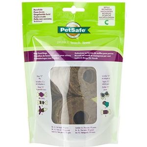 PetSafe Alle natuurlijke Rawhide Treat Refill voor drukke Buddy Dog Chew Toy, maat C, 195 g (Pack van 1)