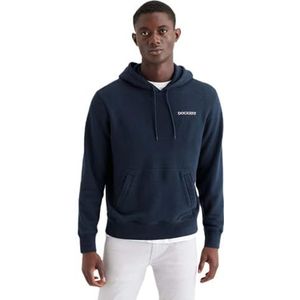 Dockers Popover sweatshirts voor heren, Sjabloon Navy Blazer (Egret), M