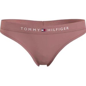 Tommy Hilfiger String voor dames, roze (Teaberry Blossom), 3XL, Teaberry Blossom, 3XL