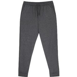 Dagi Heren Anthracite Melange Gebreide Joggingbroek, 2XL, antraciet melange, XXL