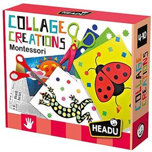 Headu Collage Creation Mu24056 Spel Art & Craft voor kinderen 4-10 jaar, Made in Italy