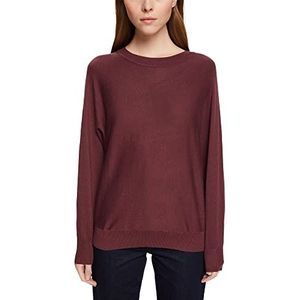 ESPRIT Dames 112EE1I325 trui, 600/BORDEAUX RED, M