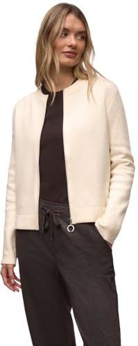 Street One Dames Gezellig vest in Beige, in size: 34