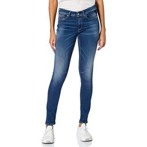 REPLAY Dames New Luz Hyperflex Re-Used Xlite Jeans, 009 MEDIUM Blue, 23W / 32L, 009, medium blue., 23W x 32L