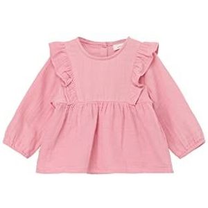 s.Oliver Blouse voor babymeisjes, lange mouwen, roze, 74 cm