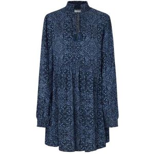 Pepe Jeans Dames Claudia jurk, blauw (Dulwich Blue), M, Blauw (Dulwich Blue), M