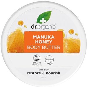 Dr. Organic Organic Manuka Honey Body Butter. Cuidado Corporal De Lujo Con Miel Bio 200 ml